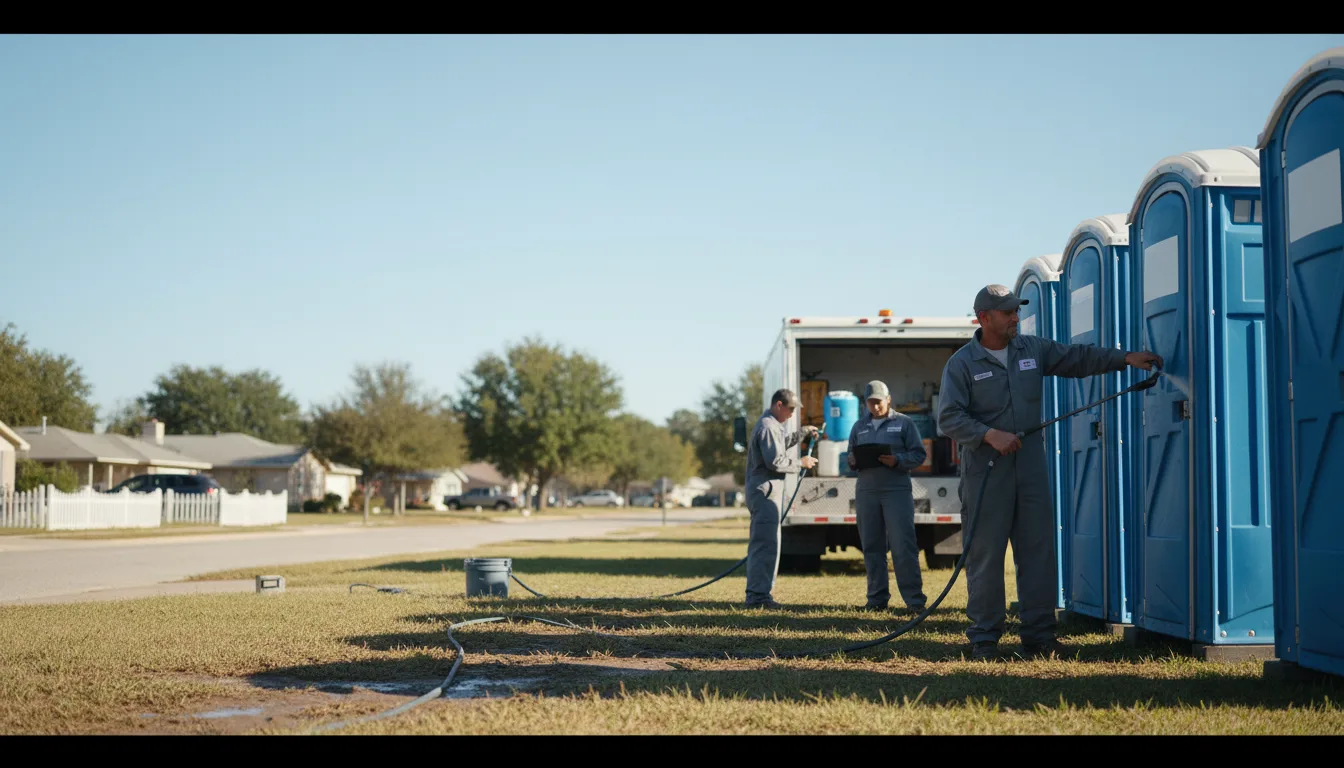 Long-Term Portable Toilet Rental in Atoka, OK near me